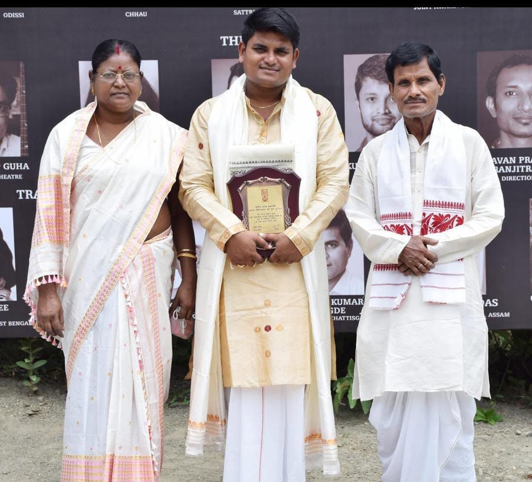 Khol Vadya group gathered at Barpeta