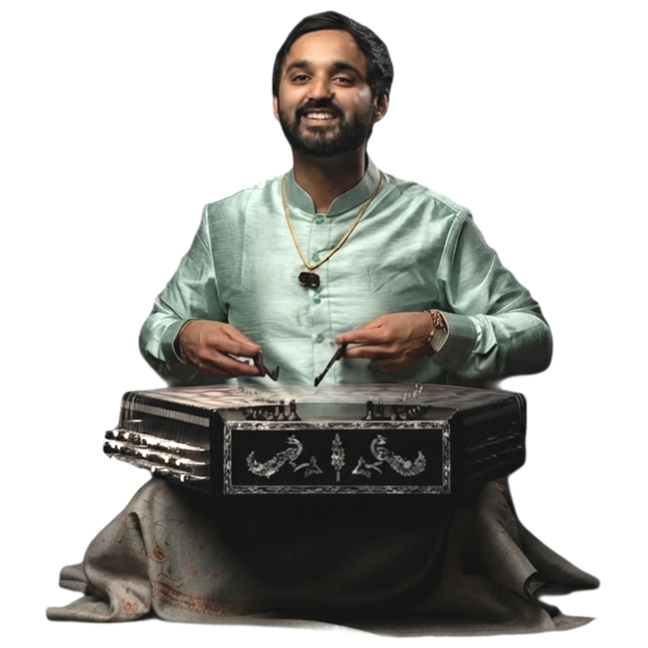Santoor artiste Vinay Desai